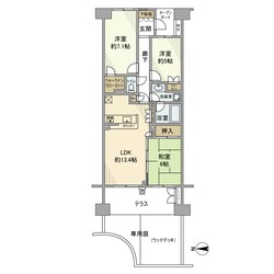 グランヒルズ東陽町の物件間取画像